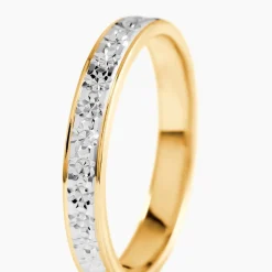 Alliance Heldea Ruban Plat Or Bicolore