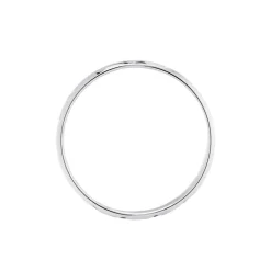 Alliance Herveva Ruban Plat Or Blanc