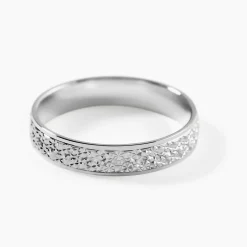 Alliance Herveva Ruban Plat Or Blanc