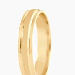Alliance Jolan Demi-jonc Classique Or Jaune