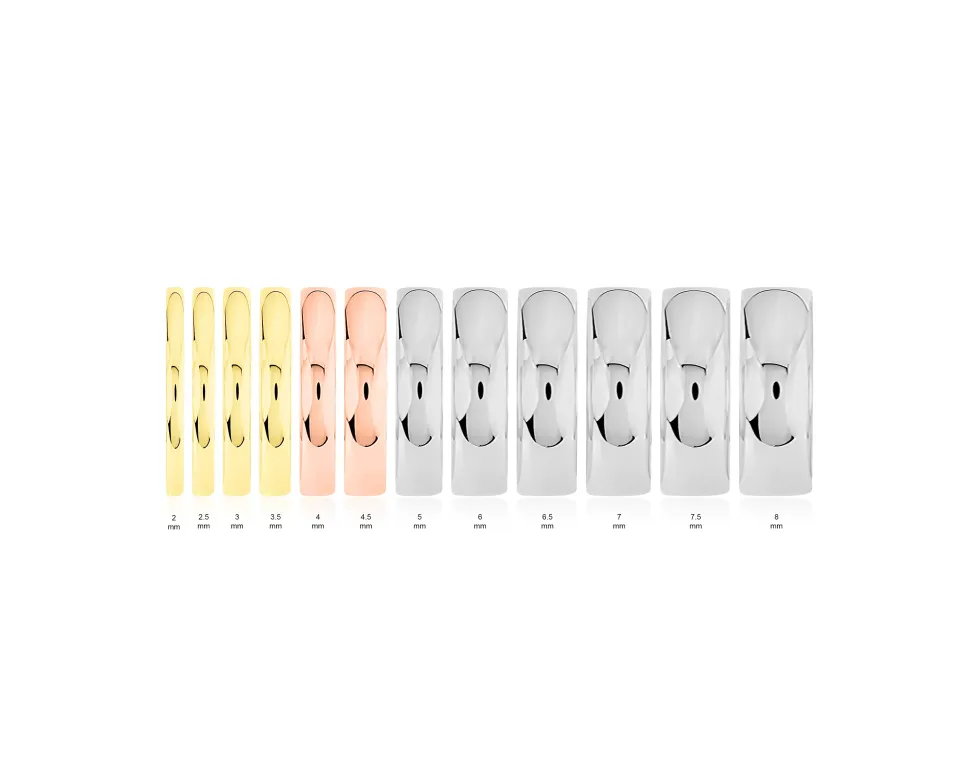 Alliance Julie Ruban Classique Platine Blanc