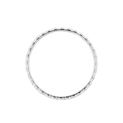 Alliance Leliana Demi Jonc Classique Or Blanc