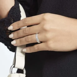 Alliance Leliana Demi Jonc Classique Or Blanc