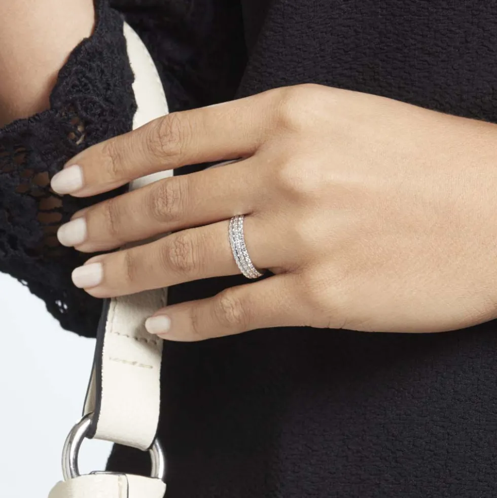 Alliance Leliana Demi Jonc Classique Or Blanc