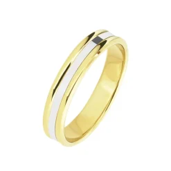 Alliance Loina Ruban Plat Or Bicolore