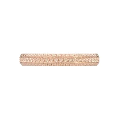 Alliance Luzia Demi Jonc Classique Or Rose