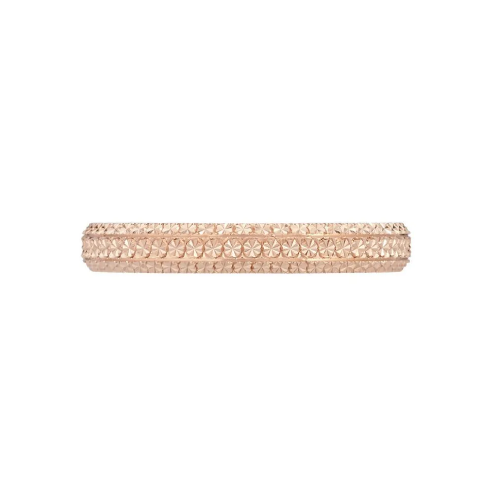 Alliance Luzia Demi Jonc Classique Or Rose
