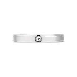 Alliance Mae Or Blanc Diamant