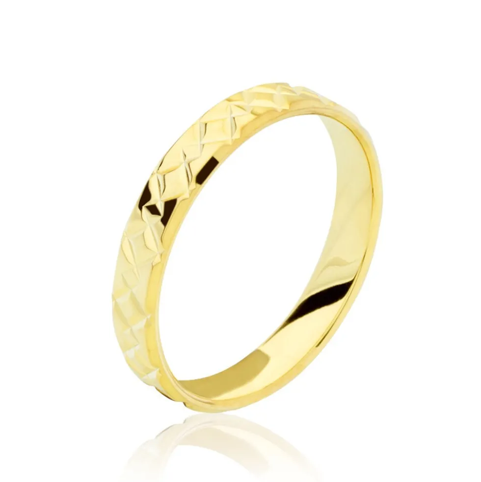 Alliance Marie-christine Or Jaune