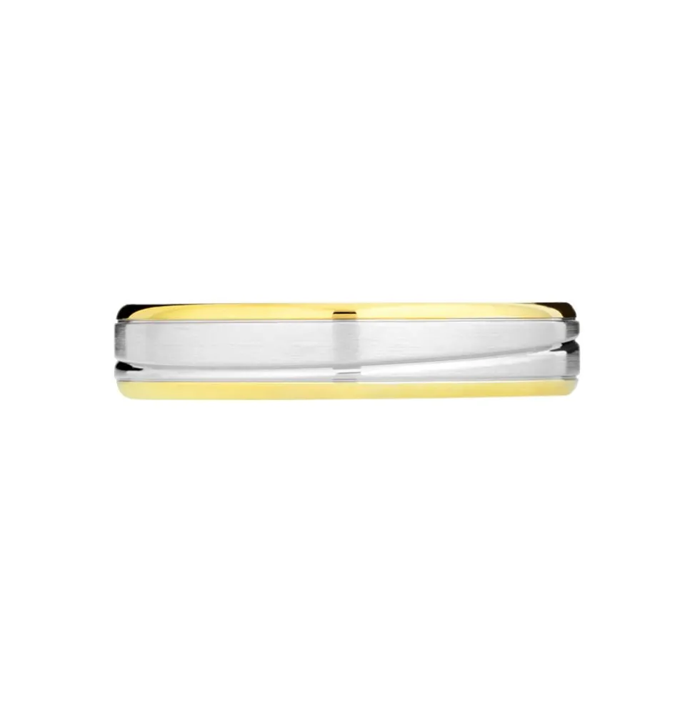 Alliance Marlise Ruban Plat Or Bicolore