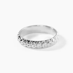 Alliance Mathena Ruban Plat Or Blanc