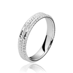 Alliance Mayane Ruban Plat Or Blanc