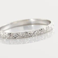 Alliance Menussa Diamantee Or Blanc