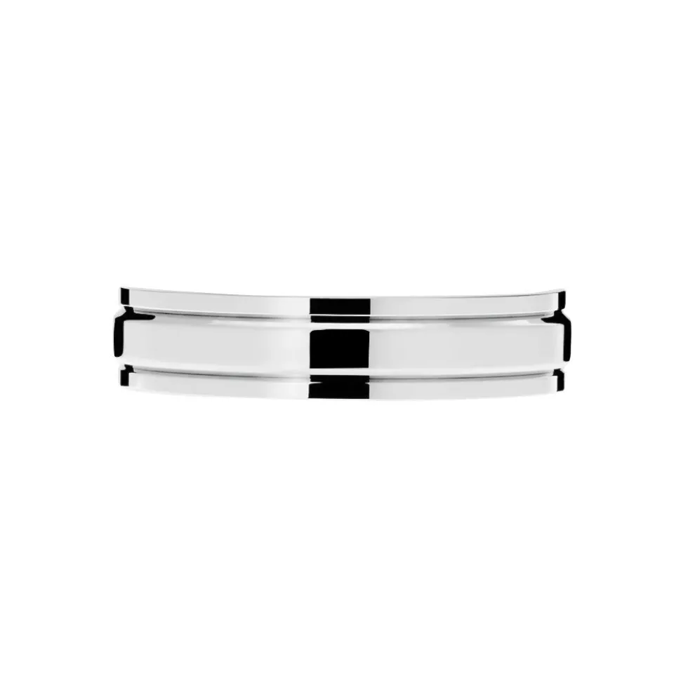 Alliance Miya Demi Jonc Classique Or Blanc