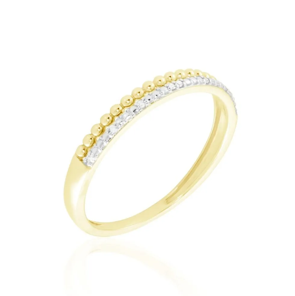 Alliance Or Jaune Adah Diamants