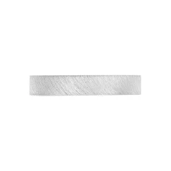 Alliance Palla Givree Ruban Plat Palladium Blanc