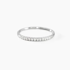 Alliance Pristina Or Blanc Diamant