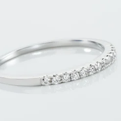 Alliance Pristina Or Blanc Diamant