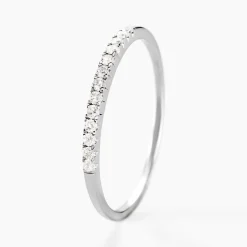 Alliance Pristina Or Blanc Diamant
