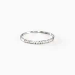 Alliance Pristina Or Blanc Diamant