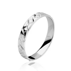Alliance Rokhia Ruban Plat Or Blanc