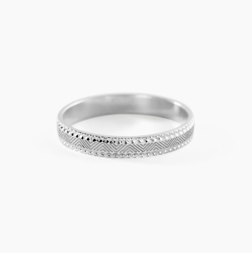 Alliance Valentienne Or Blanc