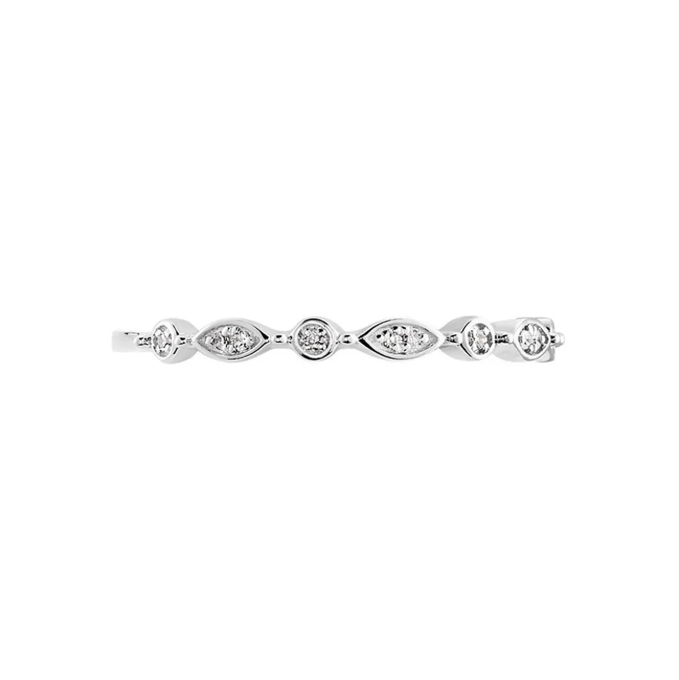 Alliance Vijay Or Blanc Diamant