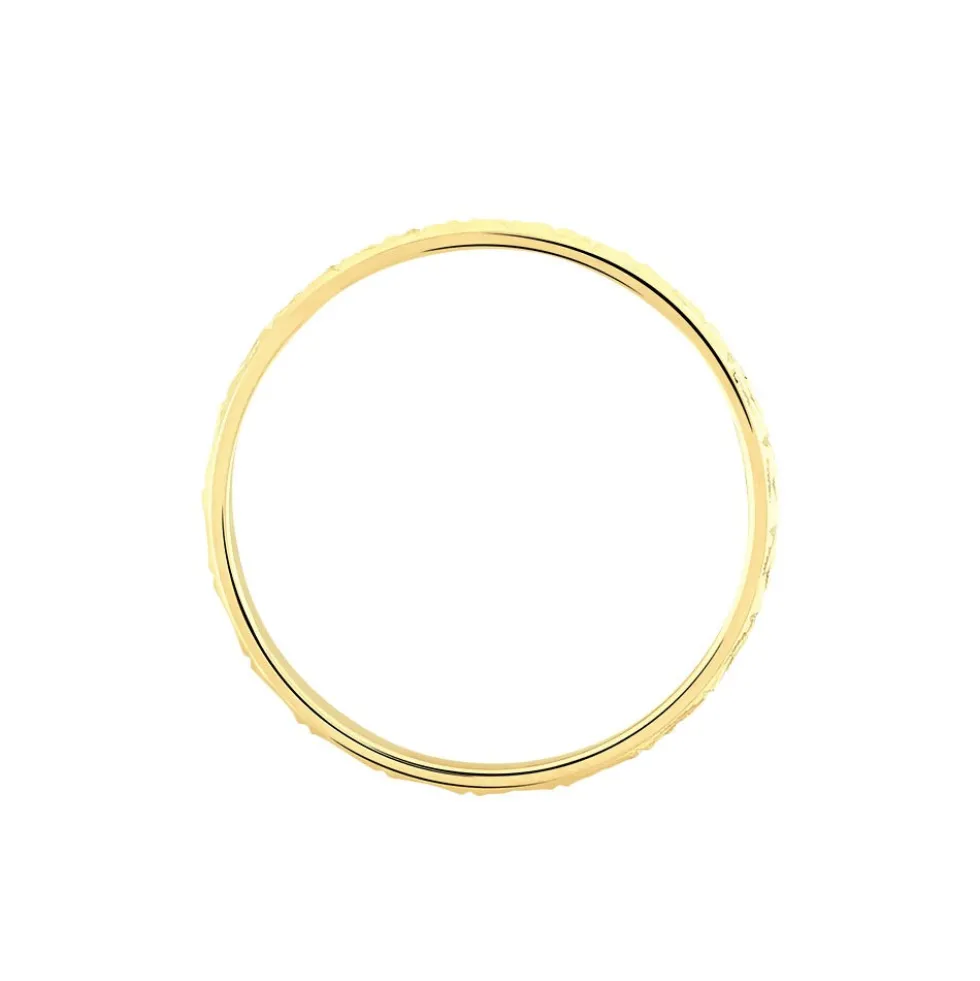 Alliance Zalia Demi Jonc Classique Or Jaune