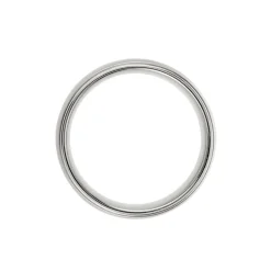Bague Acier Blanc Sabien