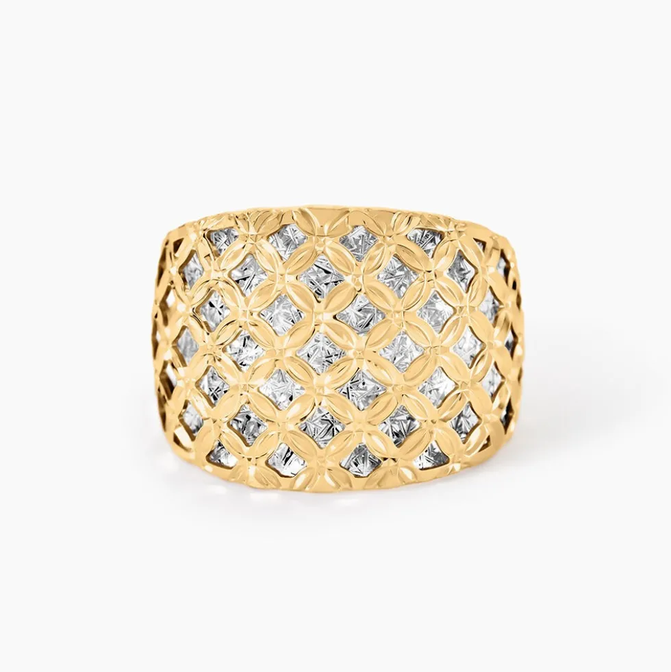 Bague Adonijah Or Bicolore
