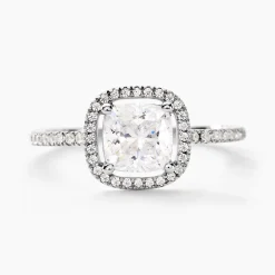 Bague Adrienne Or Blanc Oxyde De Zirconium