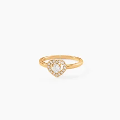 Bague Alais Plaqué Or Jaune Oxyde De Zirconium