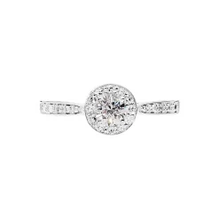 Bague Albane Or Blanc Diamant