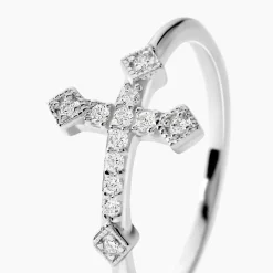 Bague Angel Argent Blanc Oxyde De Zirconium