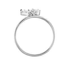Bague Aoibhin Argent Blanc Oxyde De Zirconium