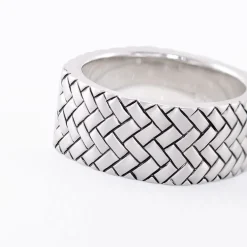 Bague Argent Blanc