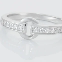 Bague Argent Blanc Candis Oxyde De Zirconium