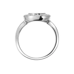 Bague Argent Blanc Eligia Oxydes De Zirconium