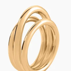 Bague Ariane Plaqué Or Jaune