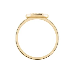 Bague Artea Plaqué Or Jaune Oxyde De Zirconium