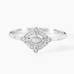 Bague Astrea Argent Blanc Oxyde De Zirconium