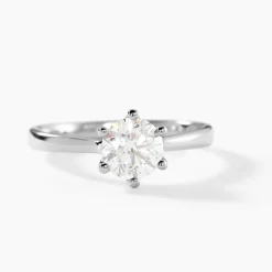 Bague Athena Platine Blanc Diamant