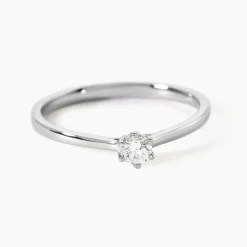 Bague Athena Platine Blanc Diamant