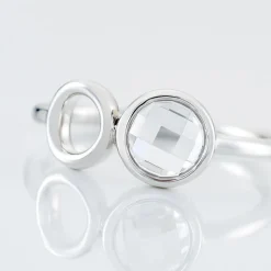 Bague Bastiano Argent Blanc Oxyde De Zirconium