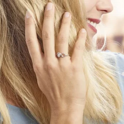 Bague Bastiano Argent Blanc Oxyde De Zirconium