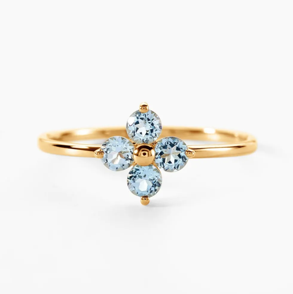 Bague Belovia Or Jaune Topaze