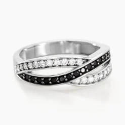 Bague Bethany Argent Blanc Oxyde De Zirconium