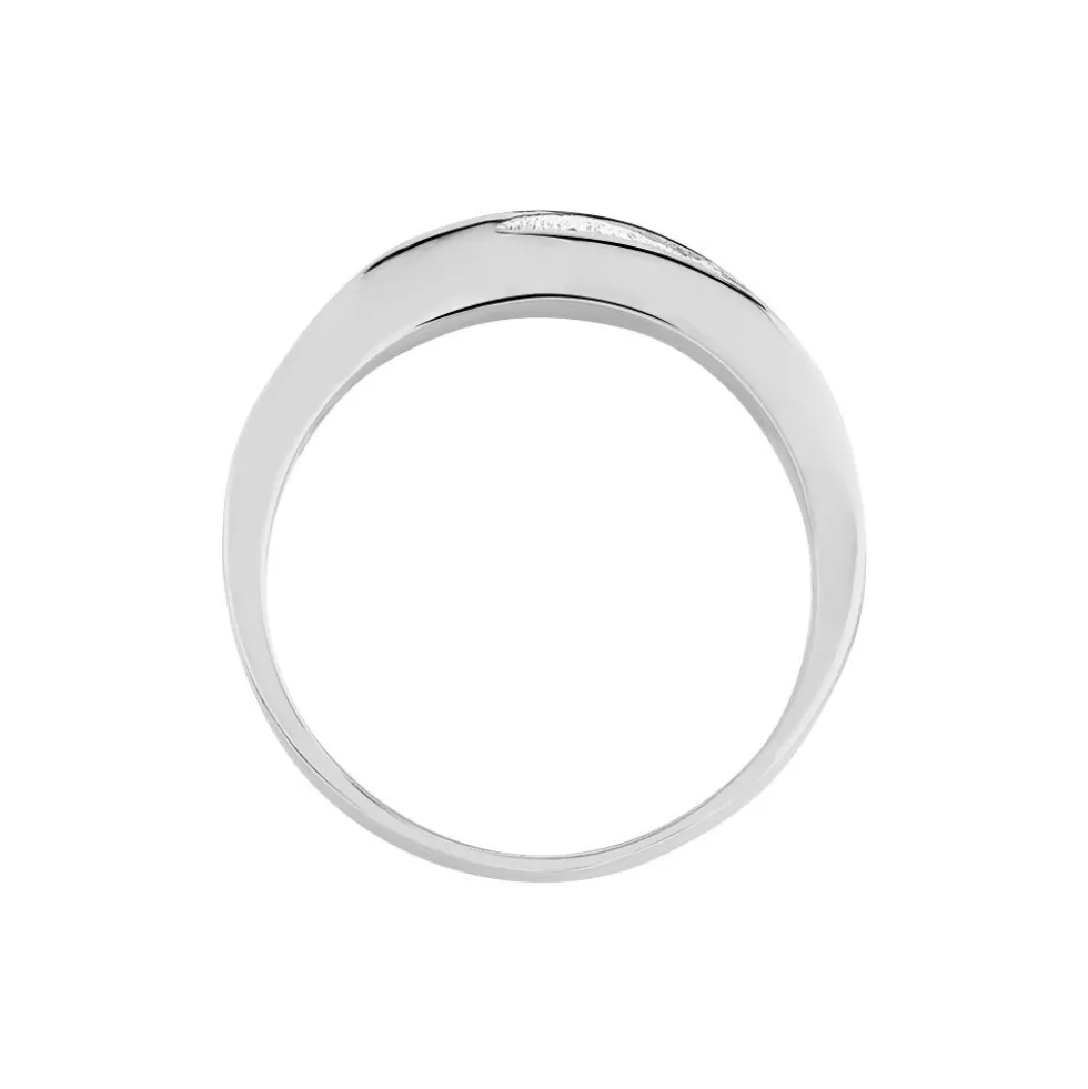 Bague Bethany Argent Blanc Oxyde De Zirconium