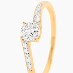 Bague Biagino Or Jaune Diamant