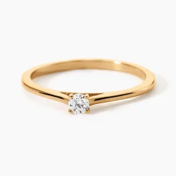 Bague Brynne Plaqué Or Jaune Oxyde De Zirconium